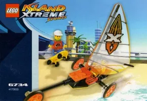 Set LEGO Island Xtreme Stunts 6734 Beach Cruisers