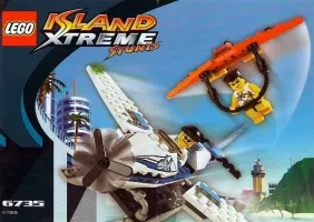 Set LEGO Island Xtreme Stunts 6735 Air Chase