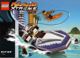 Set LEGO Island Xtreme Stunts 6737 Wake Rider
