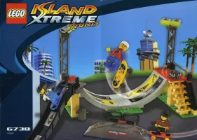 Set LEGO Island Xtreme Stunts 6738 Skateboard Challenge