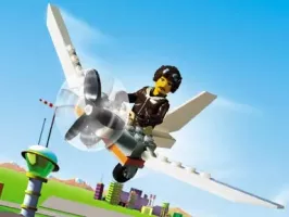 Set  LEGO Jack Stone 4614 Ultralight Flyer