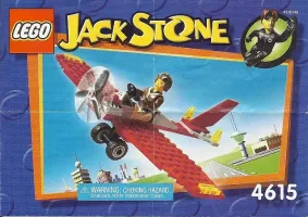 Set  LEGO Jack Stone 4615 Red Recon Flyer