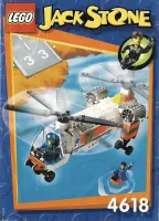 Set  LEGO Jack Stone 4618 Twin Rotor Cargo
