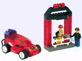 Set  LEGO Jack Stone 4621 Red Flash Station