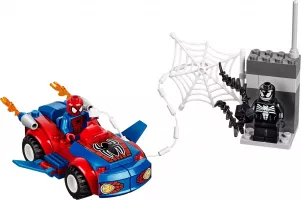 Set LEGO Juniors 10665 Spider-Man: Spider-Car Pursuit