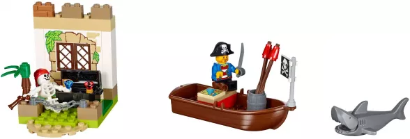 Set LEGO Juniors 10679 Pirate Treasure Hunt