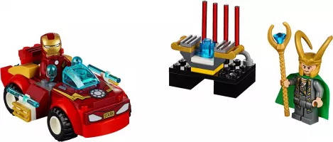 Set LEGO Juniors 10721 Iron Man vs. Loki