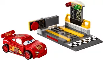 Set LEGO Juniors 10730 Lightning McQueen Speed Launcher
