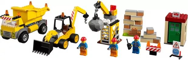 Set LEGO Juniors 10734 Demolition Site