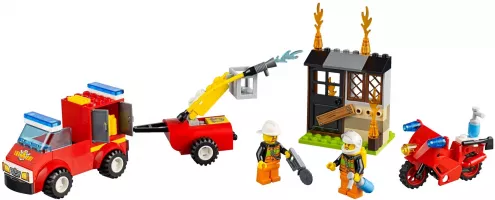 Set LEGO Juniors 10740 Fire Patrol Suitcase