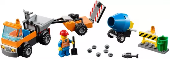 Set LEGO Juniors 10750 Road Repair Truck
