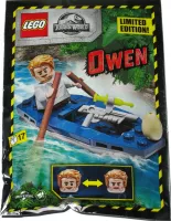 Set LEGO Jurassic World 122007 Owen in canoe