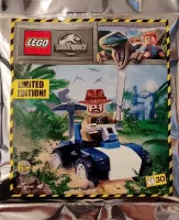 Set LEGO Jurassic World 122116 Sinjin Prescott and buggy