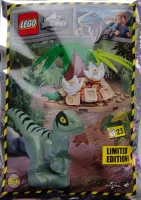 Set LEGO Jurassic World 122221 Raptor with nest