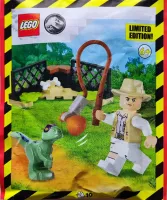 Set LEGO Jurassic World 122409 Robert Muldoon and Raptor