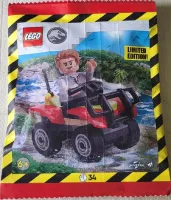 Set LEGO Jurassic World 122503 Owen with Quad bike