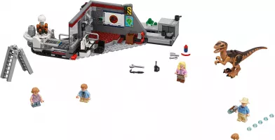 Set LEGO Jurassic World 75932 Jurassic Park Velociraptor Chase