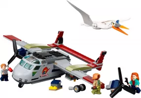 Set LEGO Jurassic World 76947 Quetzalcoatlus Plane Ambush