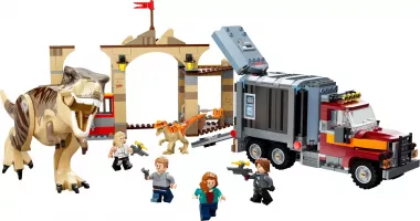 Set LEGO Jurassic World 76948 T. rex & Atrociraptor Dinosaur Breakout