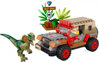 Set LEGO Jurassic World 76958 Dilophosaurus Ambush