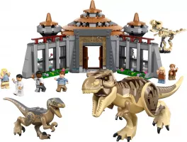 Set LEGO Jurassic World 76961 Visitor Centre: T. rex & Raptor Attack