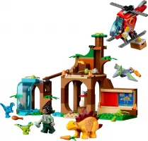 Set  LEGO Jurassic World 77981 Velociraptor, Stegosaurus & Pteranodon Rescue