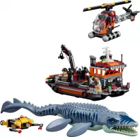 Set  LEGO Jurassic World 77983 Mosasaurus Dinosaur Boat Attack
