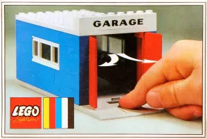 Set  LEGO LEGOLAND 348 Garage with Automatic Doors