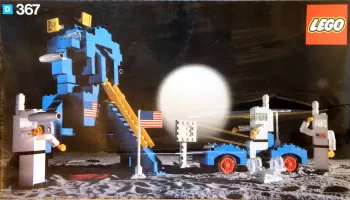 Set  LEGO LEGOLAND 367 Space Module with Astronauts