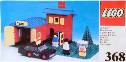 Set  LEGO LEGOLAND 368 Taxi Garage