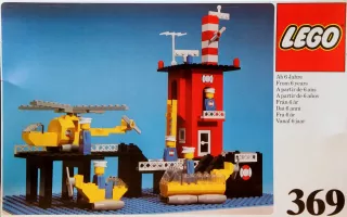 Set  LEGO LEGOLAND 369 Coast Guard Station