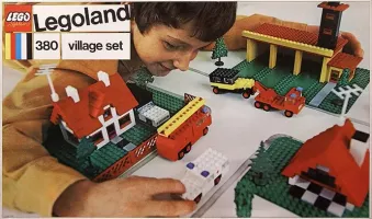 Set  LEGO LEGOLAND 380 Village Set