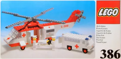 Set  LEGO LEGOLAND 386 Air Ambulance