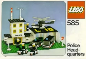 Set  LEGO LEGOLAND 585 Police Headquarters