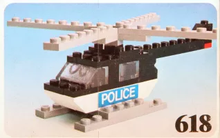 Set  LEGO LEGOLAND 618 Police Helicopter