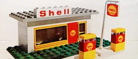 Set  LEGO LEGOLAND 648 Service Station