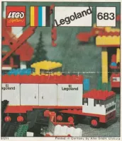 Set  LEGO LEGOLAND 683 Articulated Lorry