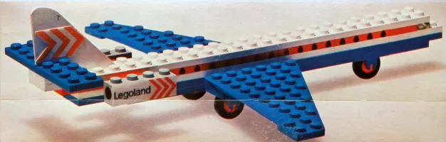 Set  LEGO LEGOLAND 687 Caravelle Aeroplane