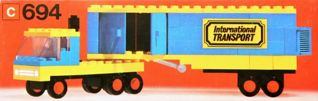 Set  LEGO LEGOLAND 694 Transport Truck