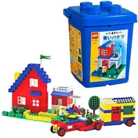 Set LEGO Make and Create 7335 Foundation Set - Blue Bucket