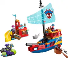 Set  Lego Marvel Super Heroes 11208 Le bateau pirate de l'équipe Spidey