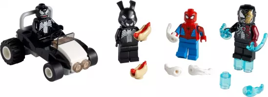 Set LEGO Marvel Super Heroes 40454 Spider-Man contre Venom et Iron Venom