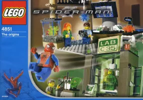Set LEGO Marvel Super Heroes 4851 Spider-Man and Green Goblin - The origins