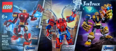 Set LEGO Marvel Super Heroes 66635 Super mech pack