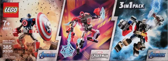 Set LEGO Marvel Super Heroes 66671 Mech Armor Collection