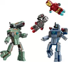 Lego Marvel 76320 Iron Man et War Machine contre les drones de Hammer