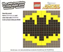 Set LEGO Marvel Super Heroes TRUSHIELD Captain America's Shield