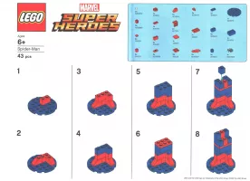 Set LEGO Marvel Super Heroes TRUSPIDERMAN Spider-Man