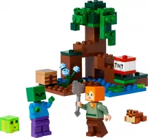 Set  LEGO Minecraft 21240 Aventures dans le marais