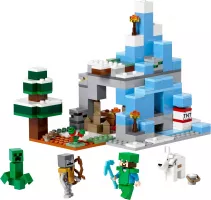 Set  LEGO Minecraft 21243 Les pics gelés